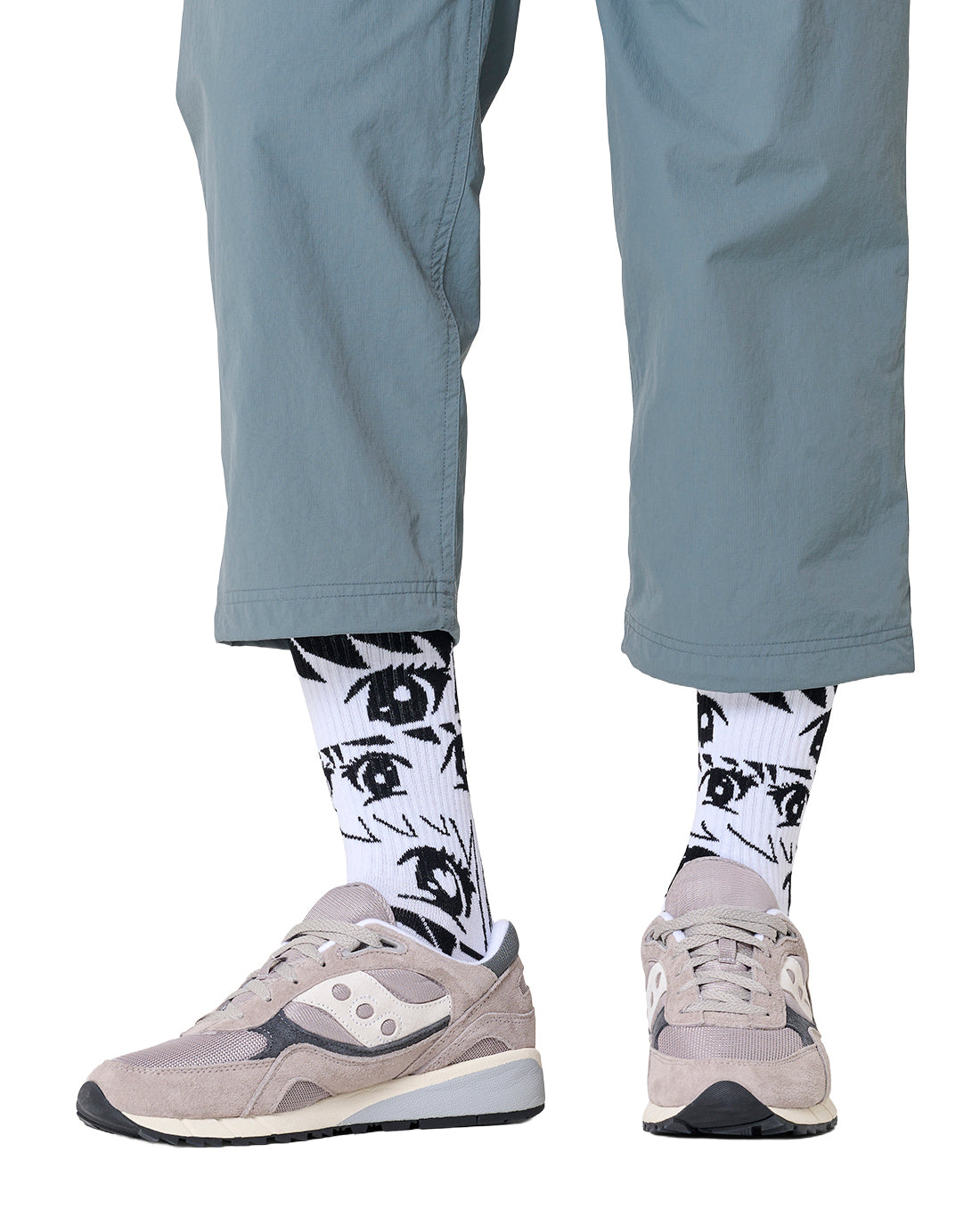 Anime Stripes Sneaker Sock