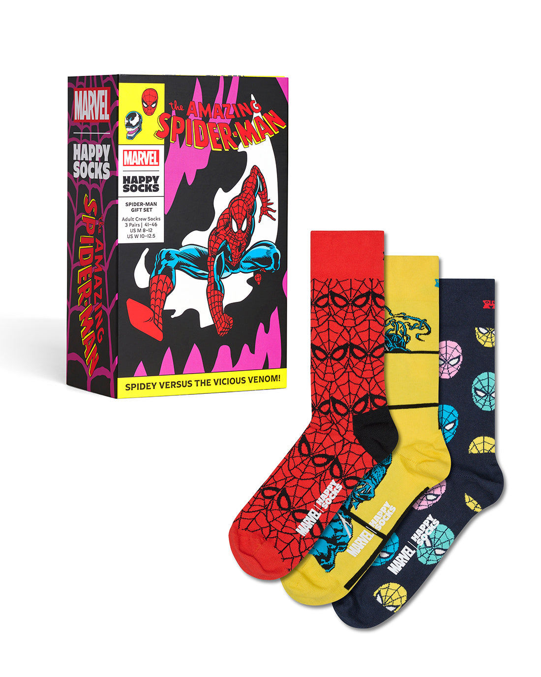 MARVEL™ Spider-Man 3-Pack Socks Gift Set