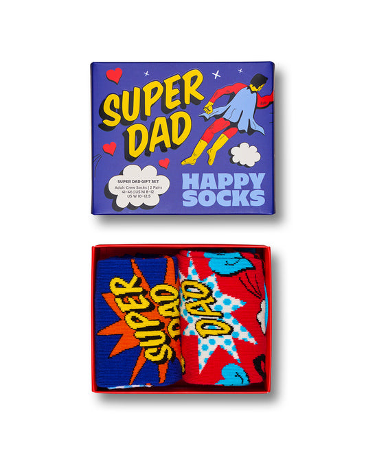 2-Pack Super Dad Socks Gift Set