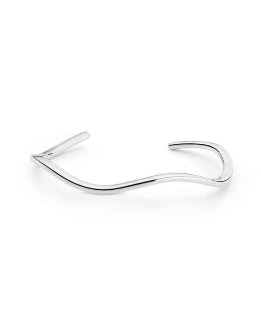 ELLERA WAVES PIANURA 925 Sterling Silver Modern Bangle