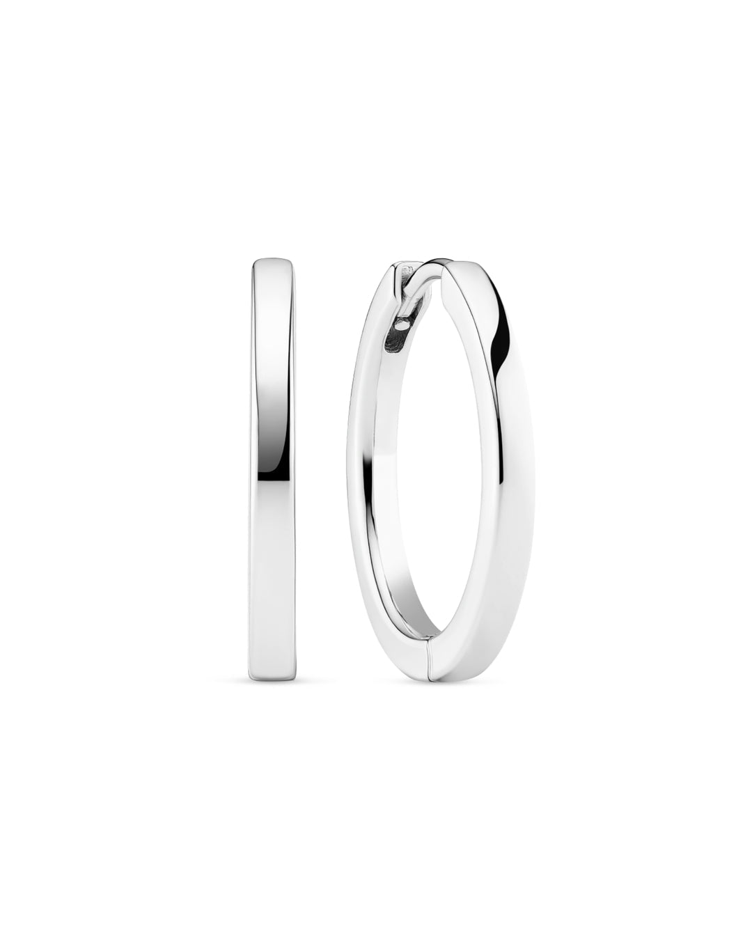 ELLERA PIANURA GRANDE 18k gold plated Big Hoop Earings
