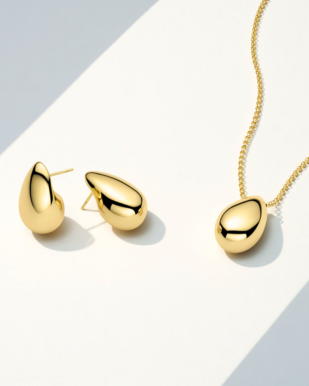 GOCCIA GRANDE 18k Gold Plated Sterling Silver Drop Earrings