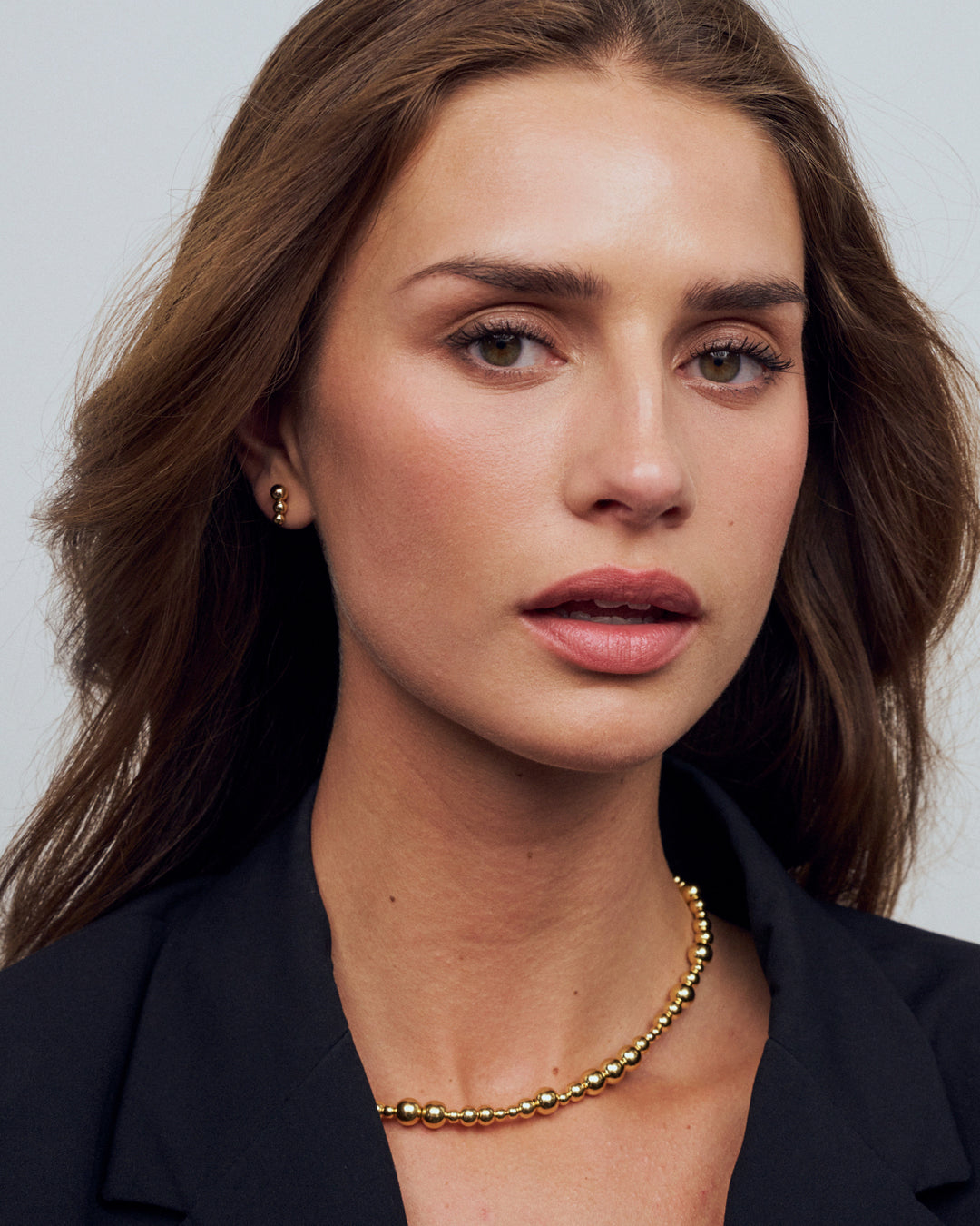 BORMIO PICCOLO 18k Gold Plated Sterling Silver Polished Earrings