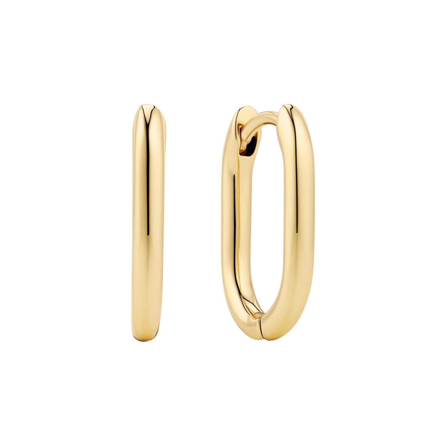 CAPRIANA PIANURA 18k gold plated Sterling Silver EARRINGS