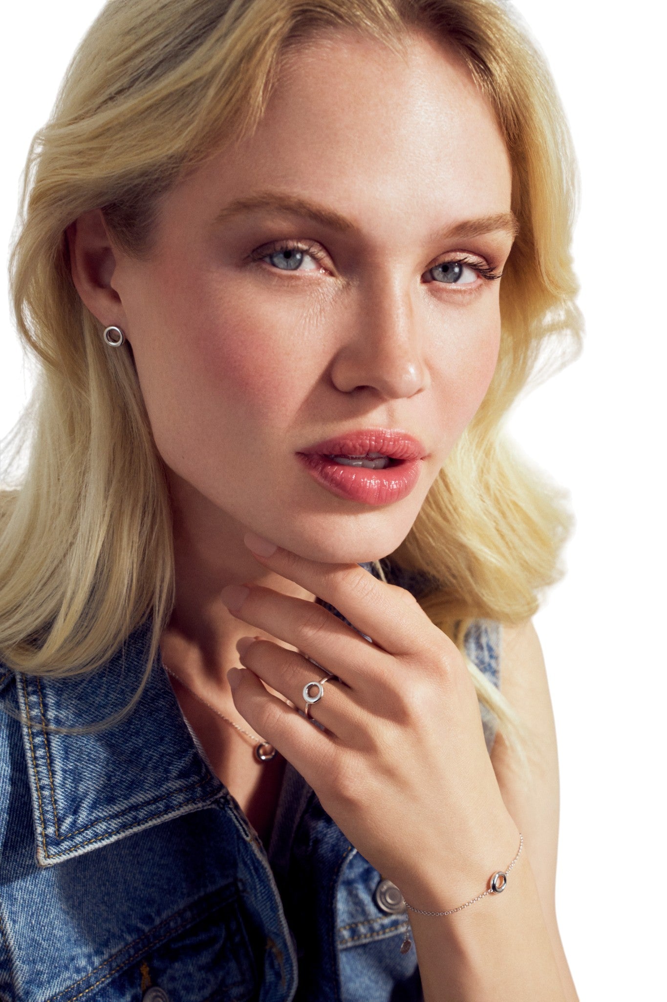 LARGO PICCOLO 18k gold plated Sterling Silver Mini Hoop EARRINGS
