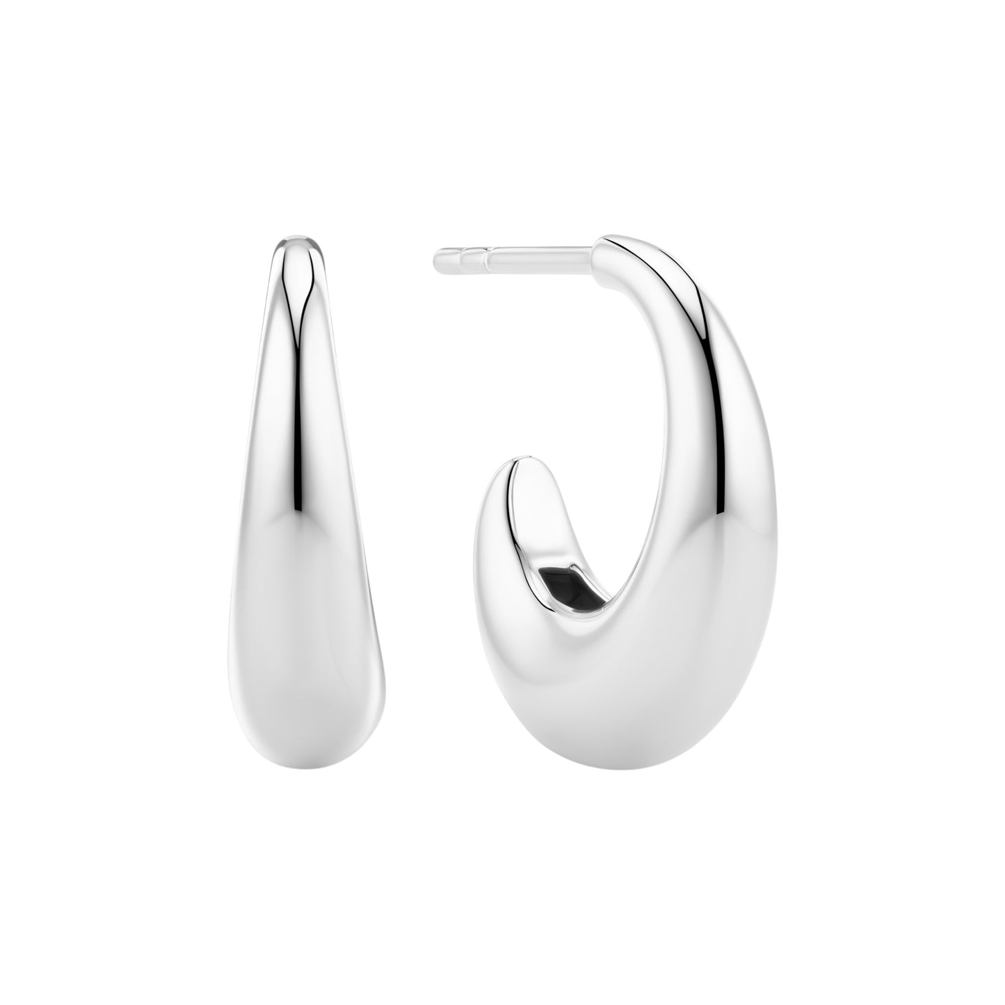 GOCCIOLINA Rhodium Plated Sterling Silver EARRINGS