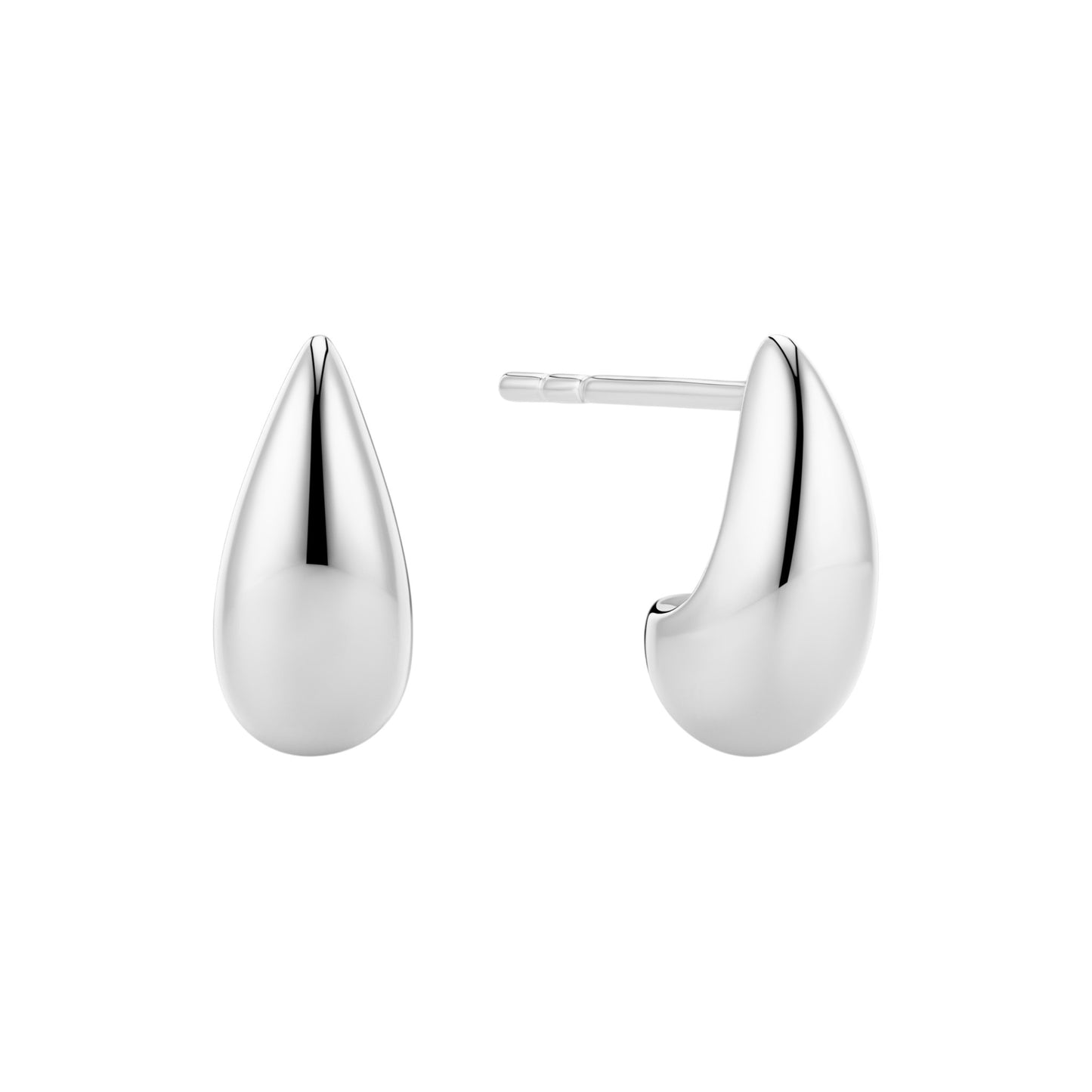 GOCCIOLINA PICCOLO Rhodium Plated Sterling Silver EARRINGS