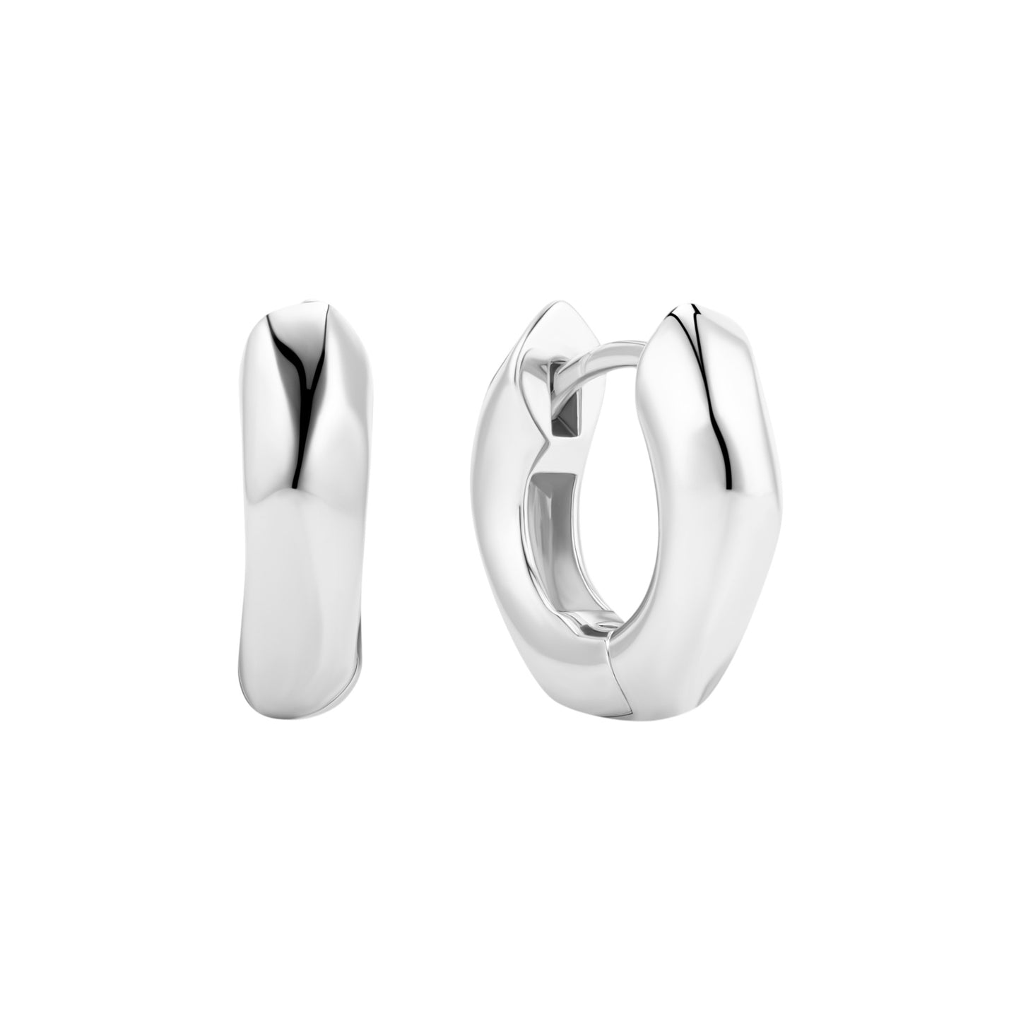 ROCCIA Rhodium Plated Sterling Silver EARRINGS