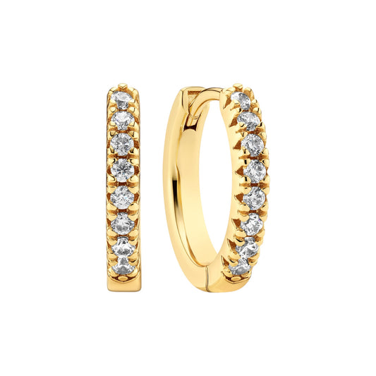 ELLERA MEDIO 18k Gold Plated Sterling Silver Earrings