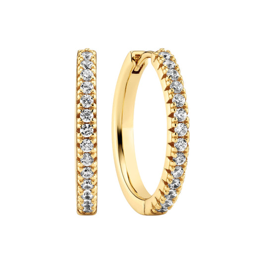 ELLERA GRANDE 18k Gold Plated Sterling Silver Earrings