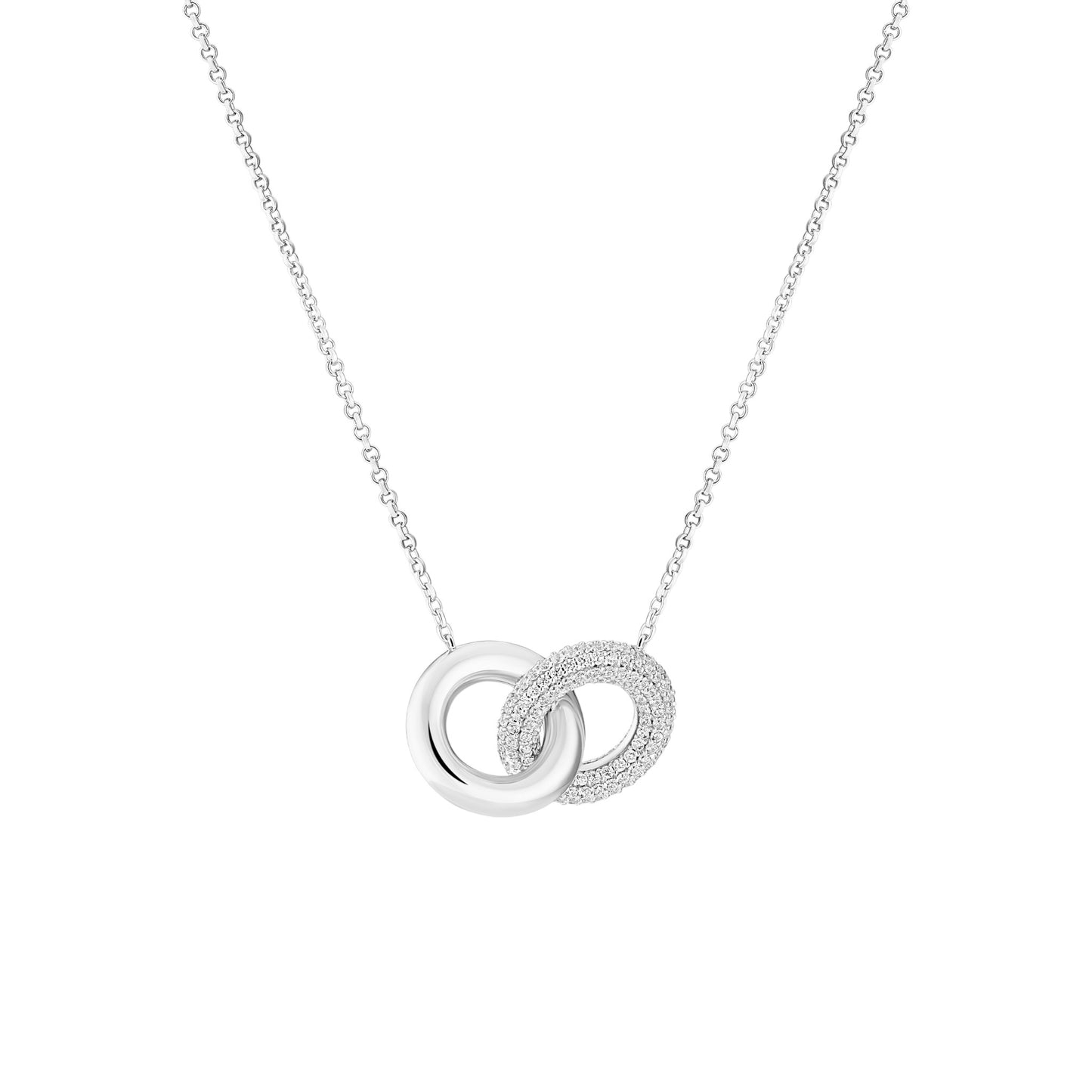 SPIRALE PIANURA PICCOLO 18k gold plated Sterling Silver NECKLACE