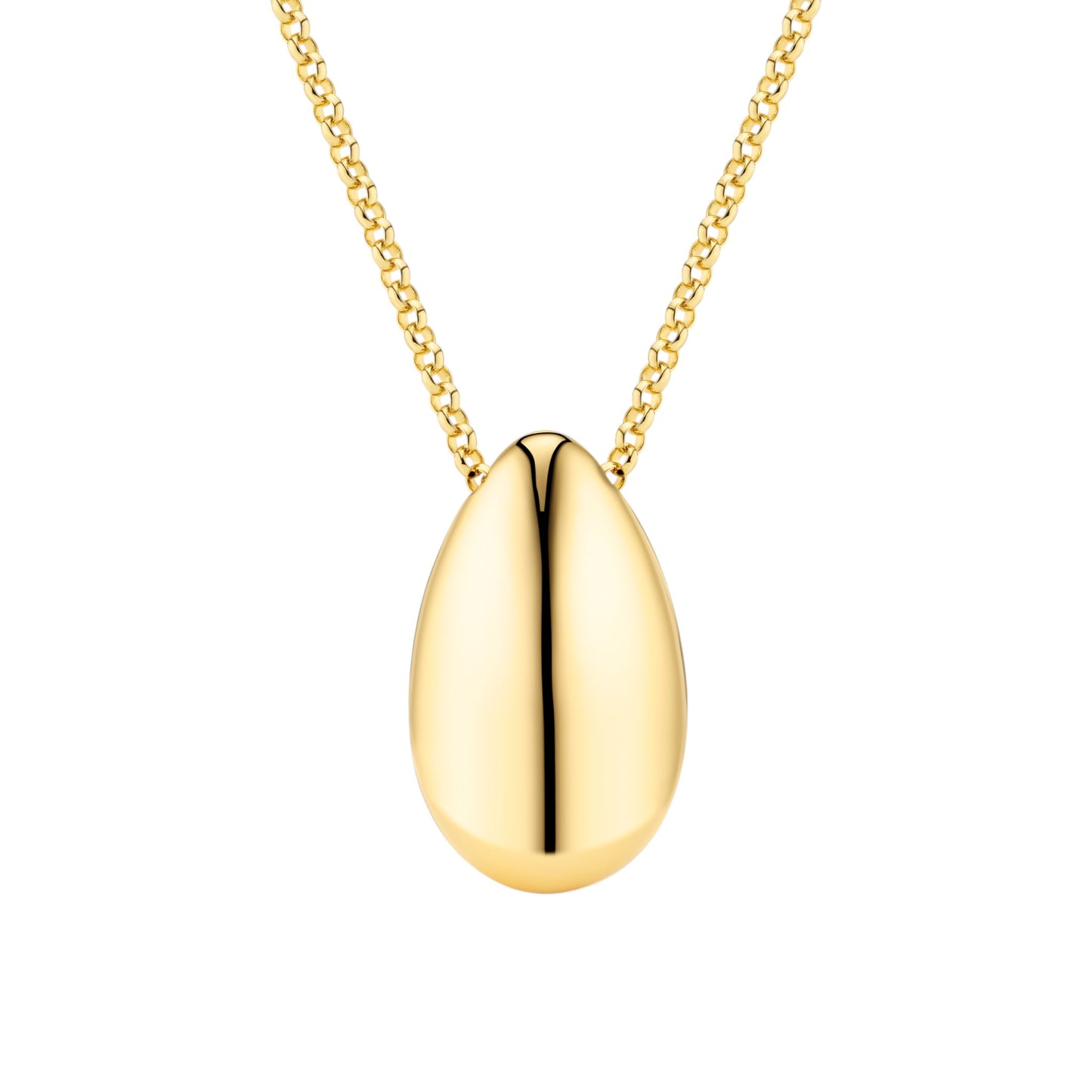 GOCCIA GRANDE Rhodium Plated Sterling Silver NECKLACE