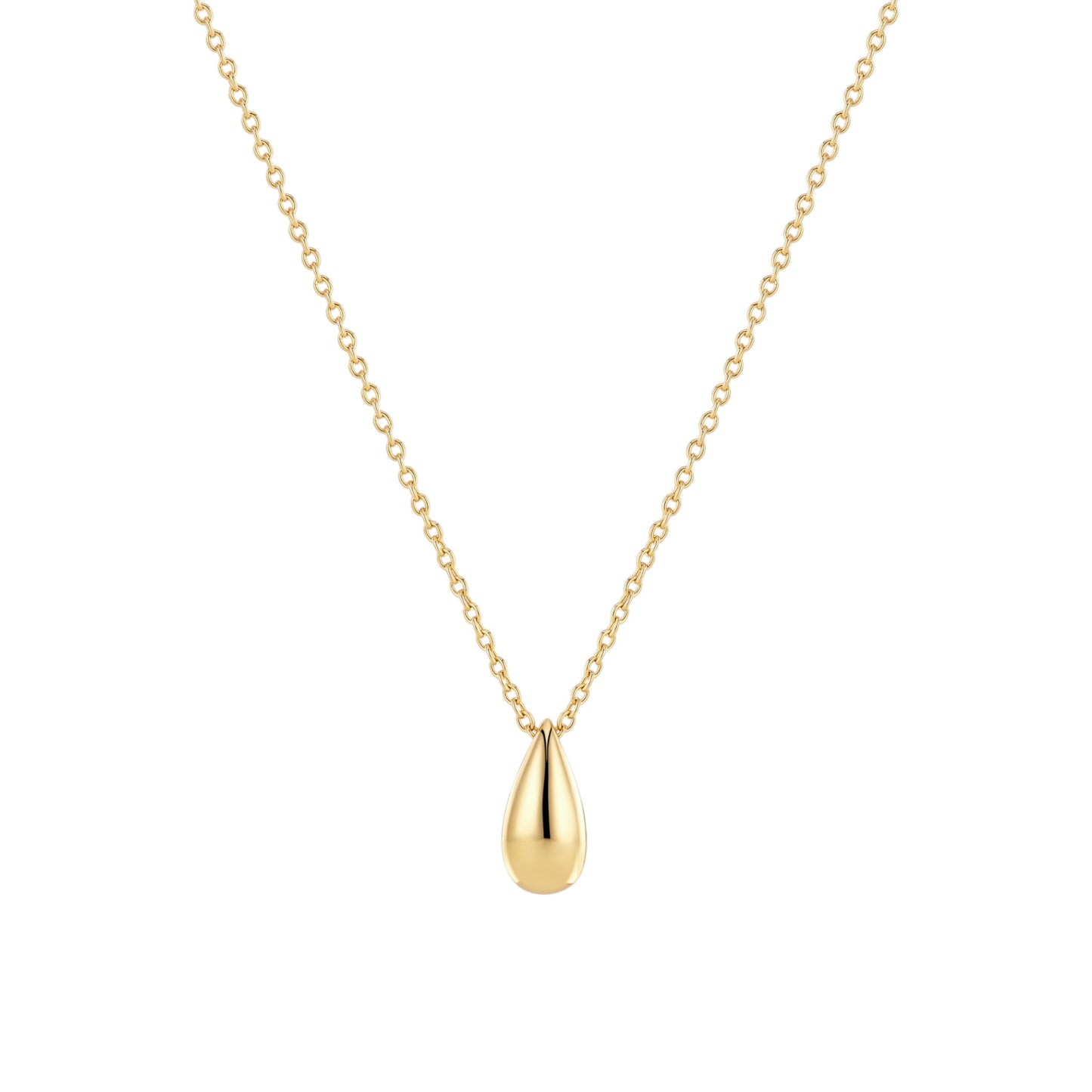 GOCCIOLINA PICCOLO 18k gold plated Sterling Silver NECKLACE