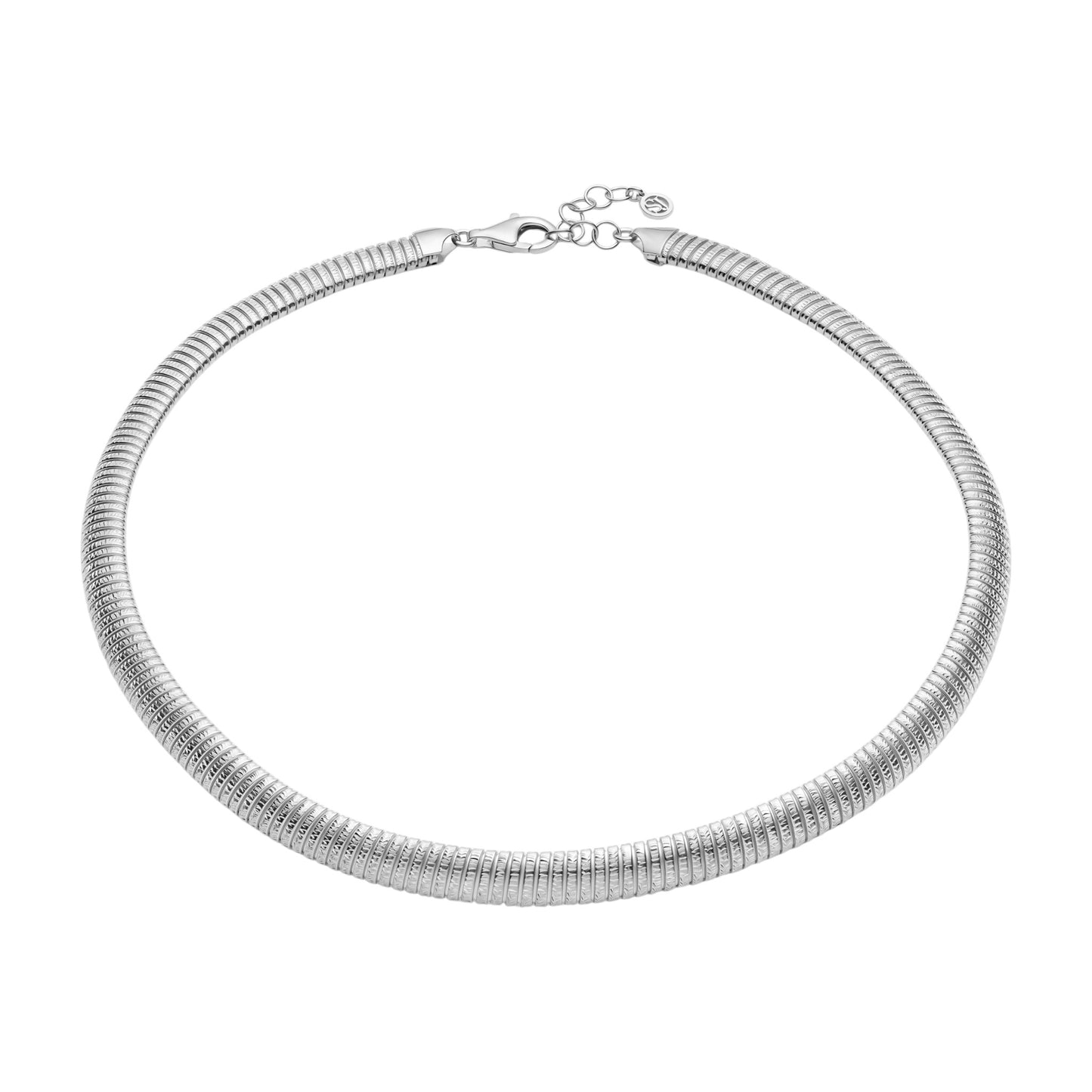 RIVA Rhodium Plated Sterling Silver NECKLACE