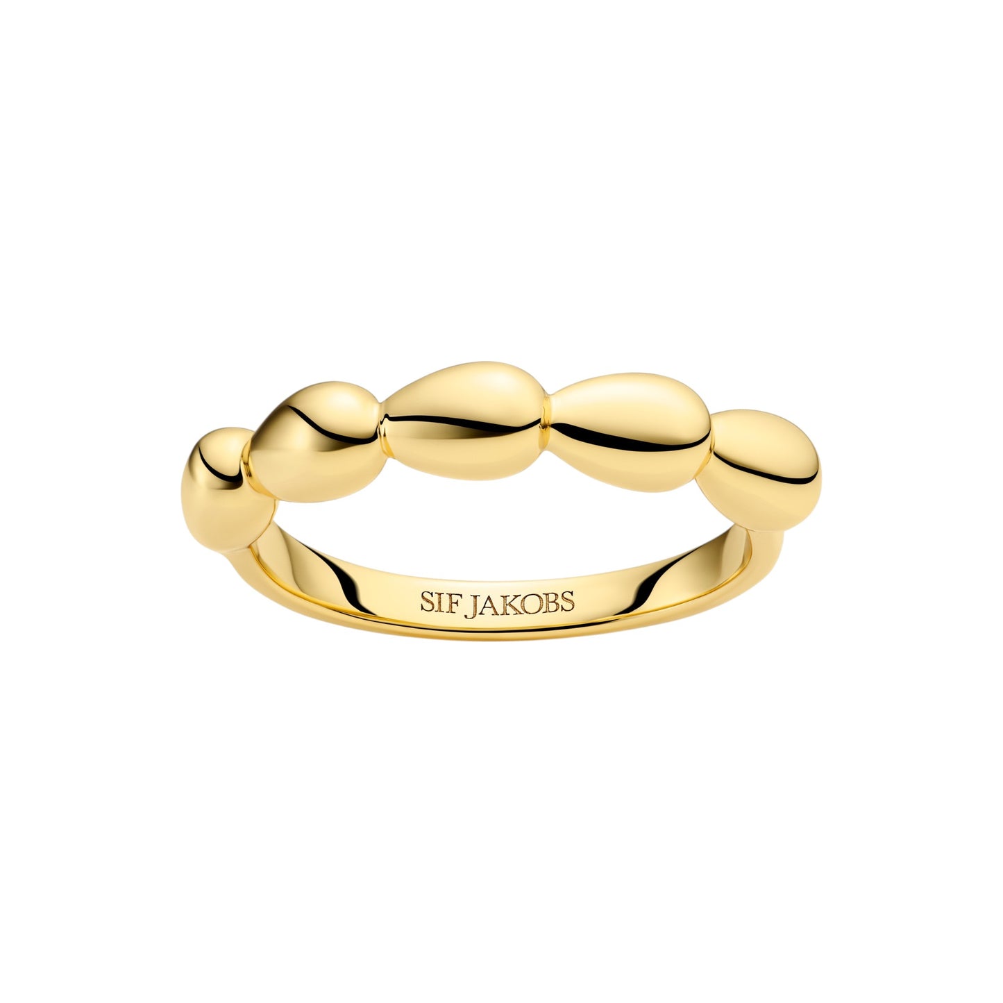 GOCCIA PICCOLO PIANURA 18k gold plated Sterling Silver RING