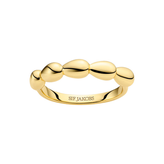 GOCCIA PICCOLO PIANURA 18k gold plated Sterling Silver RING