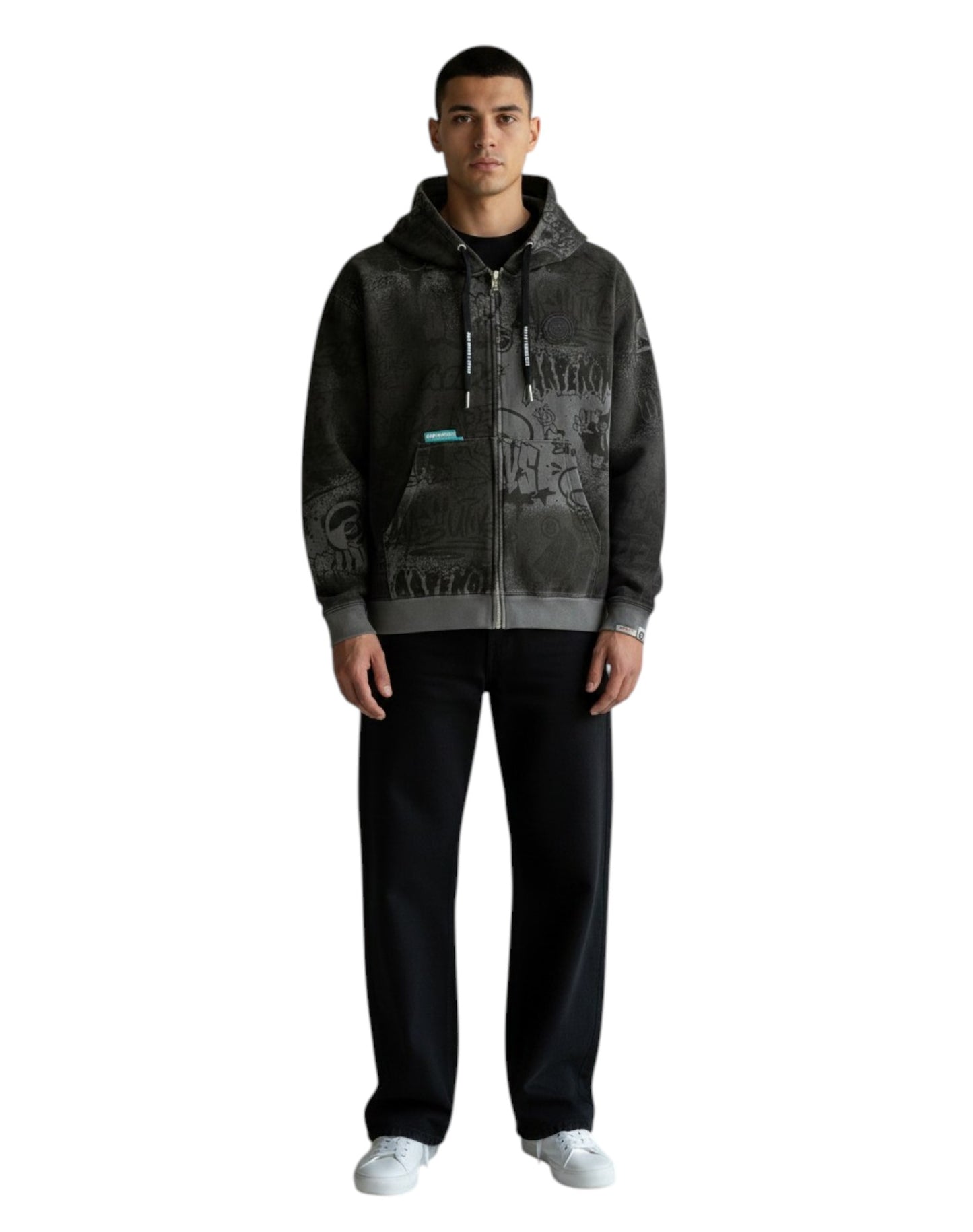 Aape  Main ZIP UP SWEATER