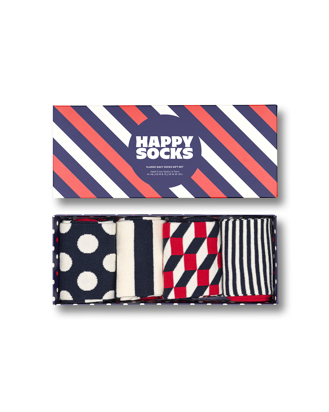 4-Pack Classic Navy Socks Gift Set