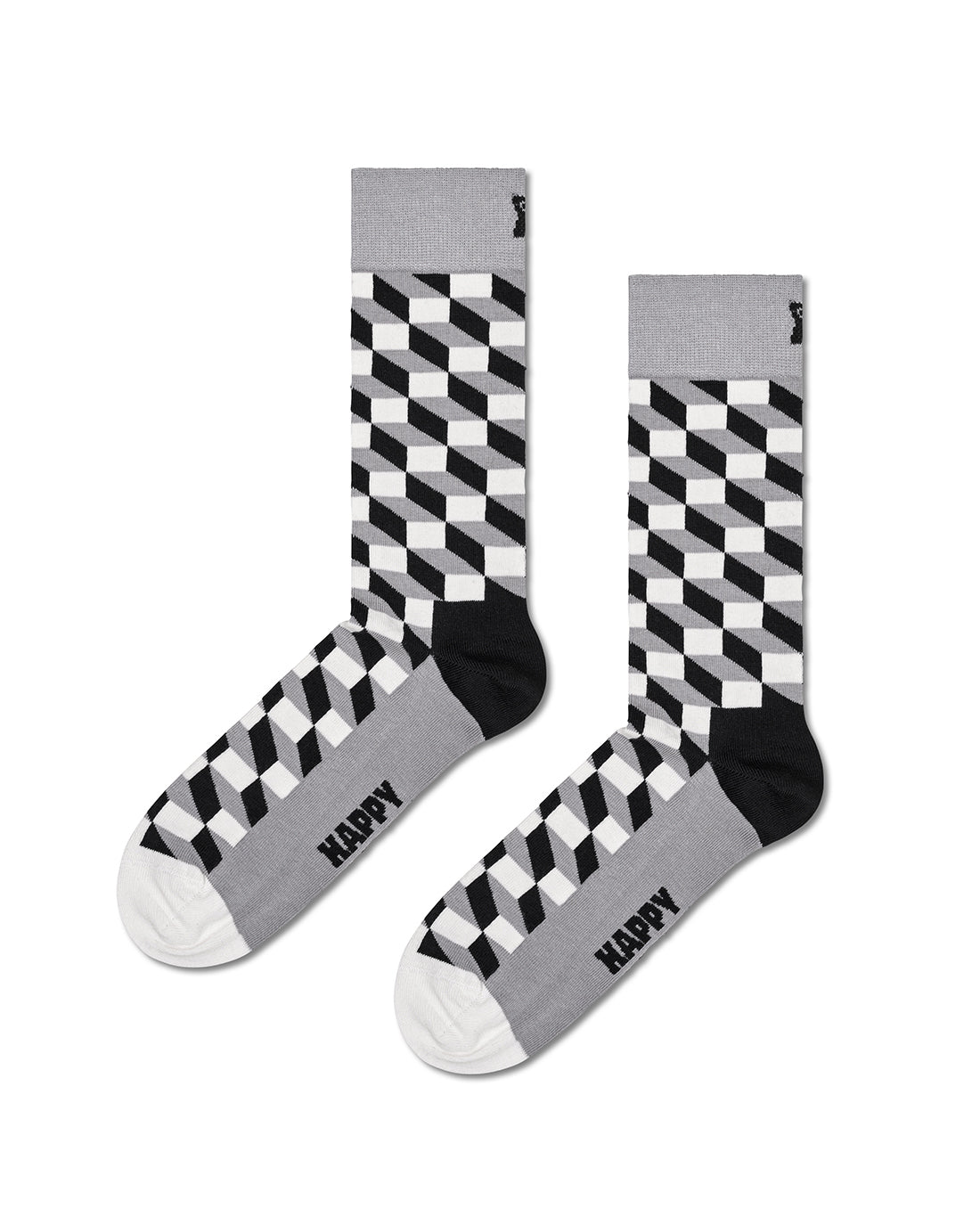 4-Pack Classic Black & White Socks Gift Set