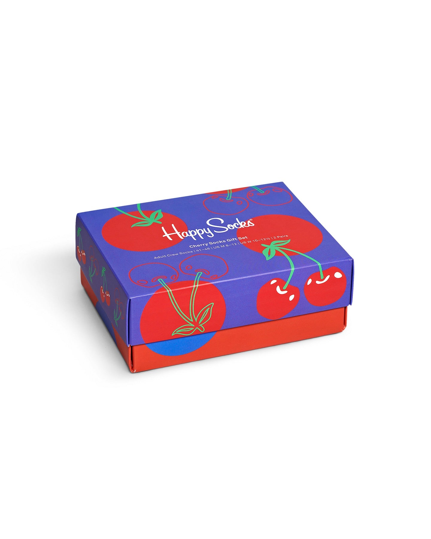 2-Pack Cherries Socks Gift Set