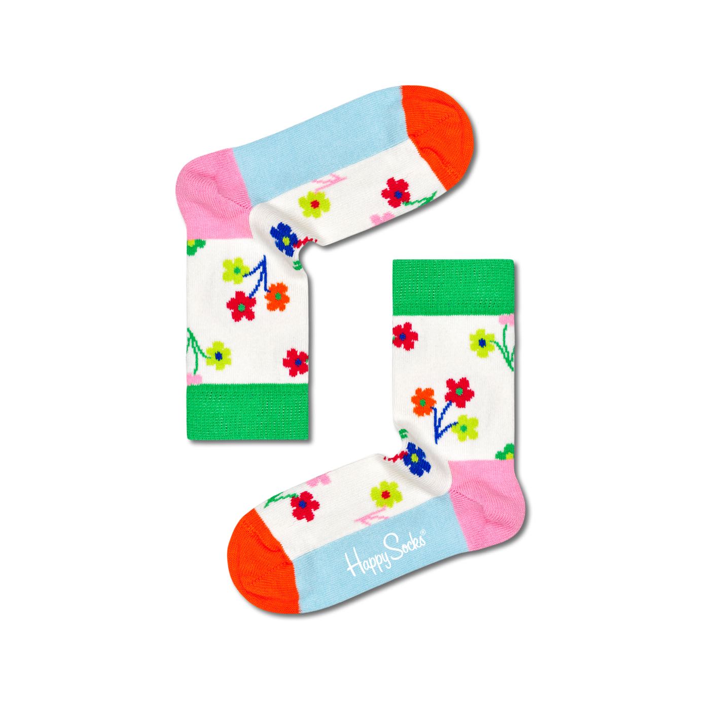 3-Pack Kids Flower Socks Gift Set