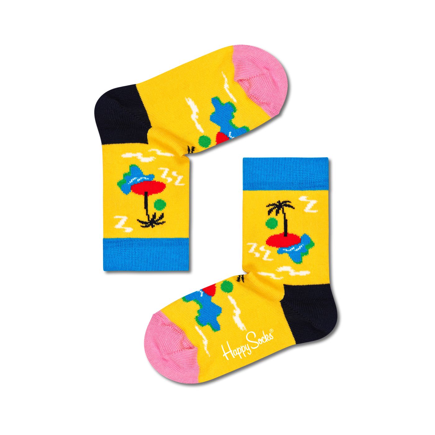 5-Pack Kids Tropical Socks Gift Set