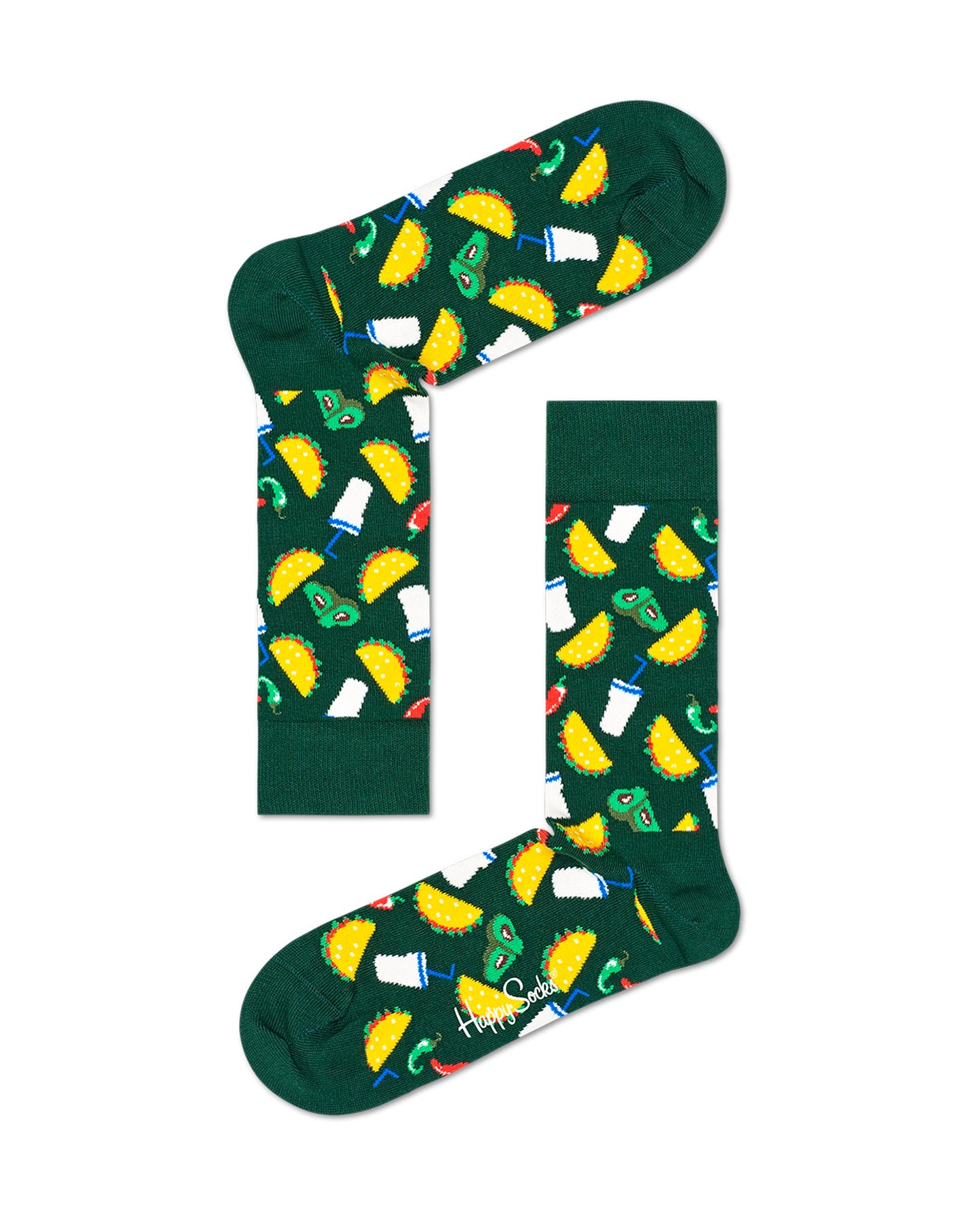 7-Pack 7 Days of Food Socks Gift Set