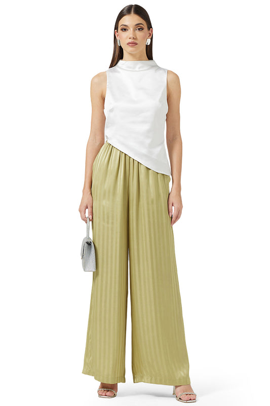 Satin Wide Leg Pants