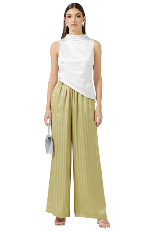 Satin Wide Leg Pants