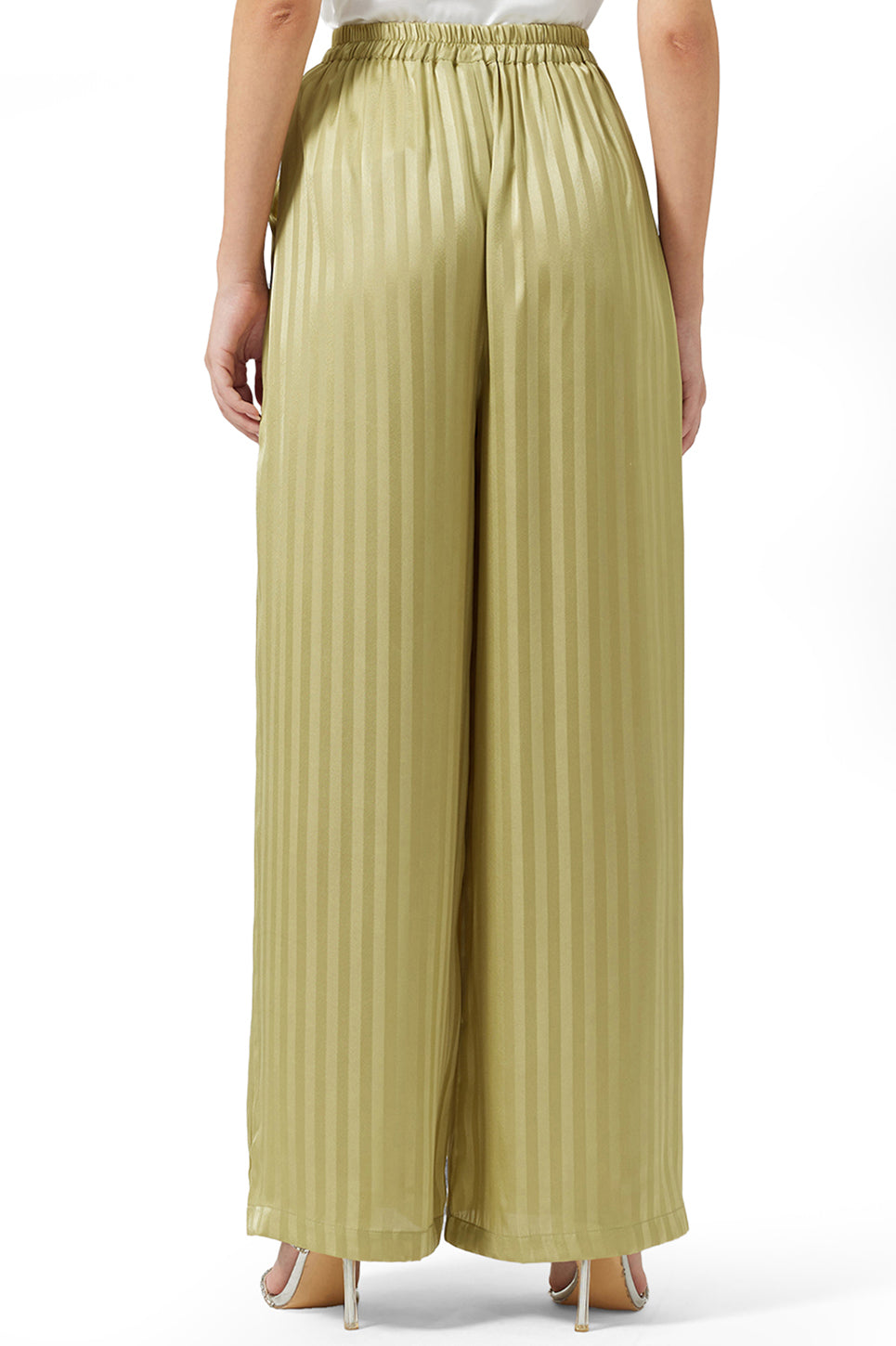 Satin Wide Leg Pants