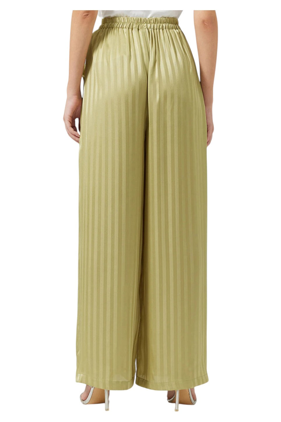 Satin Wide Leg Pants