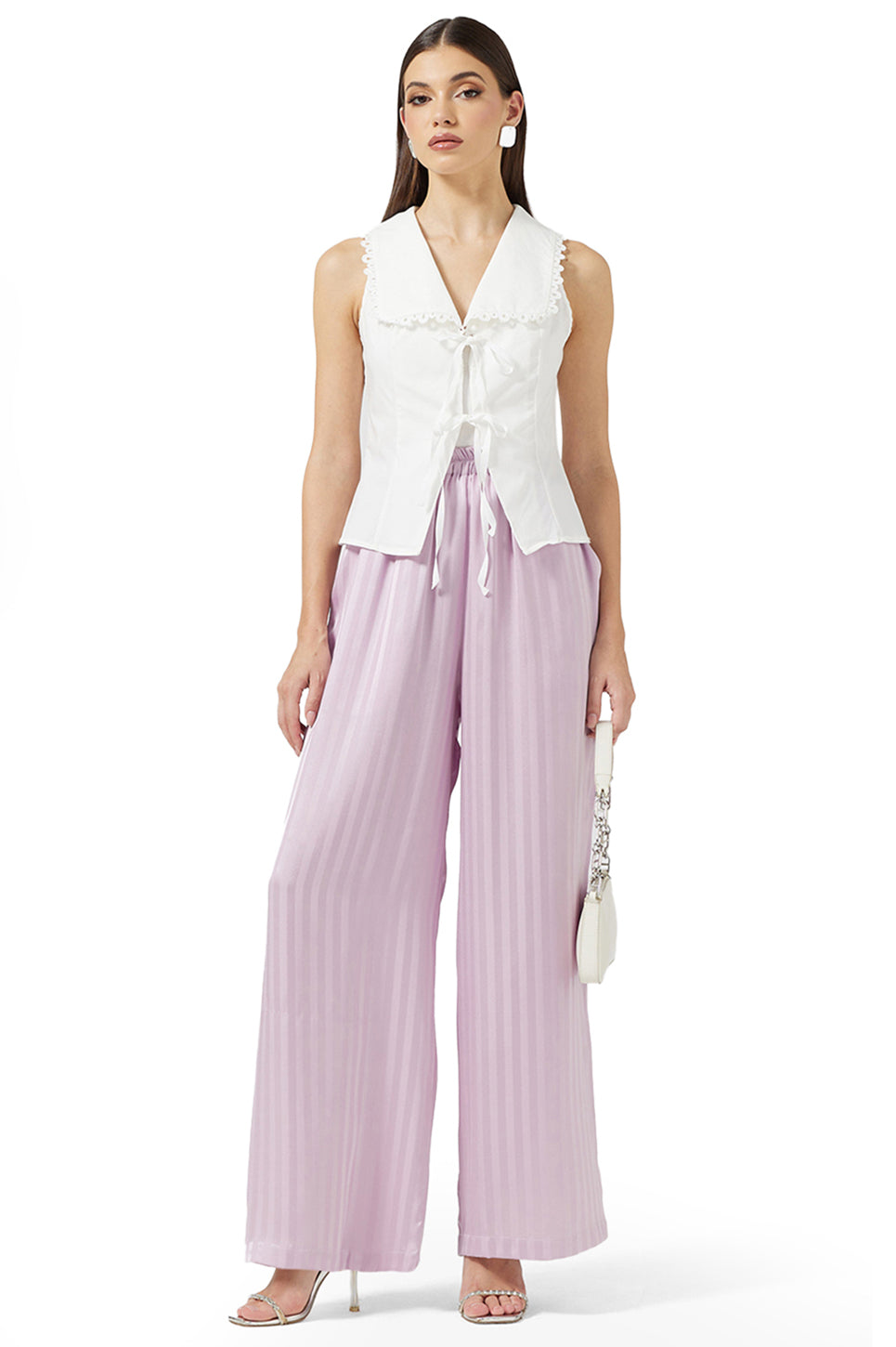 Satin Wide Leg Pants