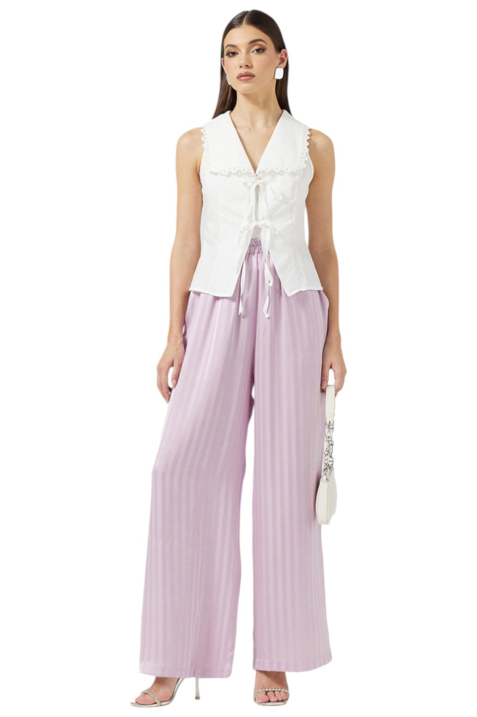 Satin Wide Leg Pants