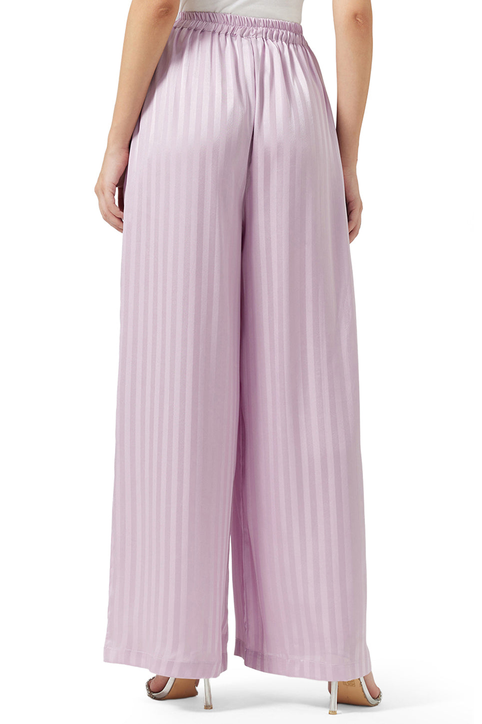 Satin Wide Leg Pants