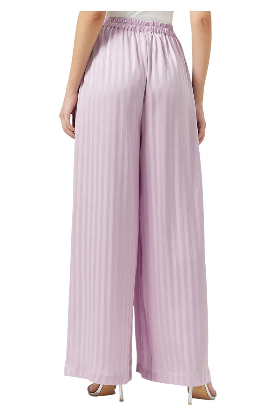Satin Wide Leg Pants