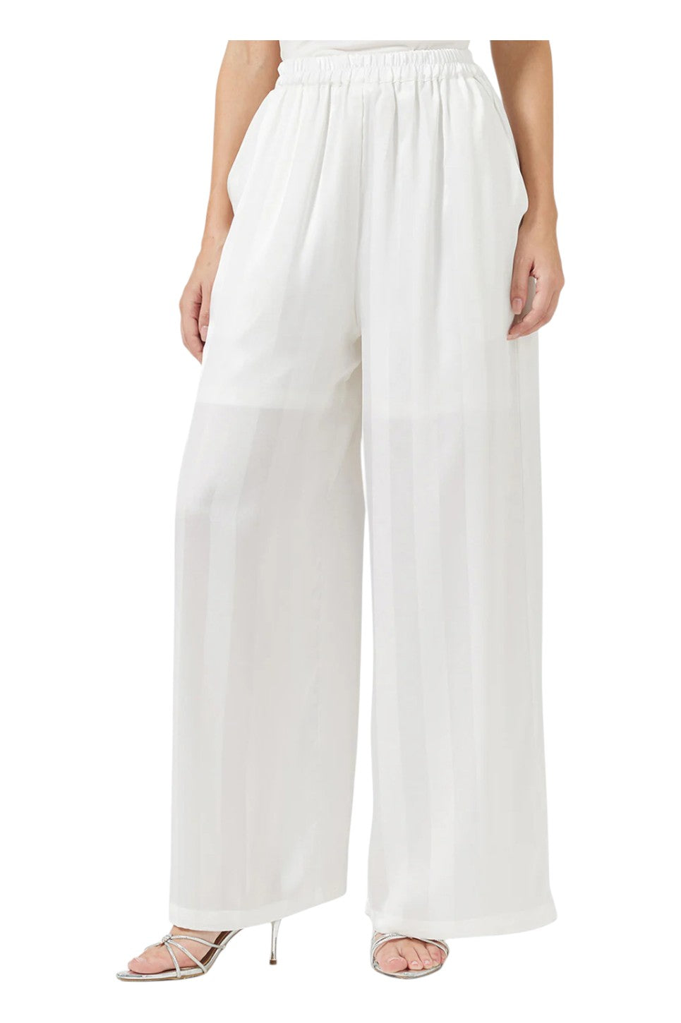 Satin Wide Leg Pants
