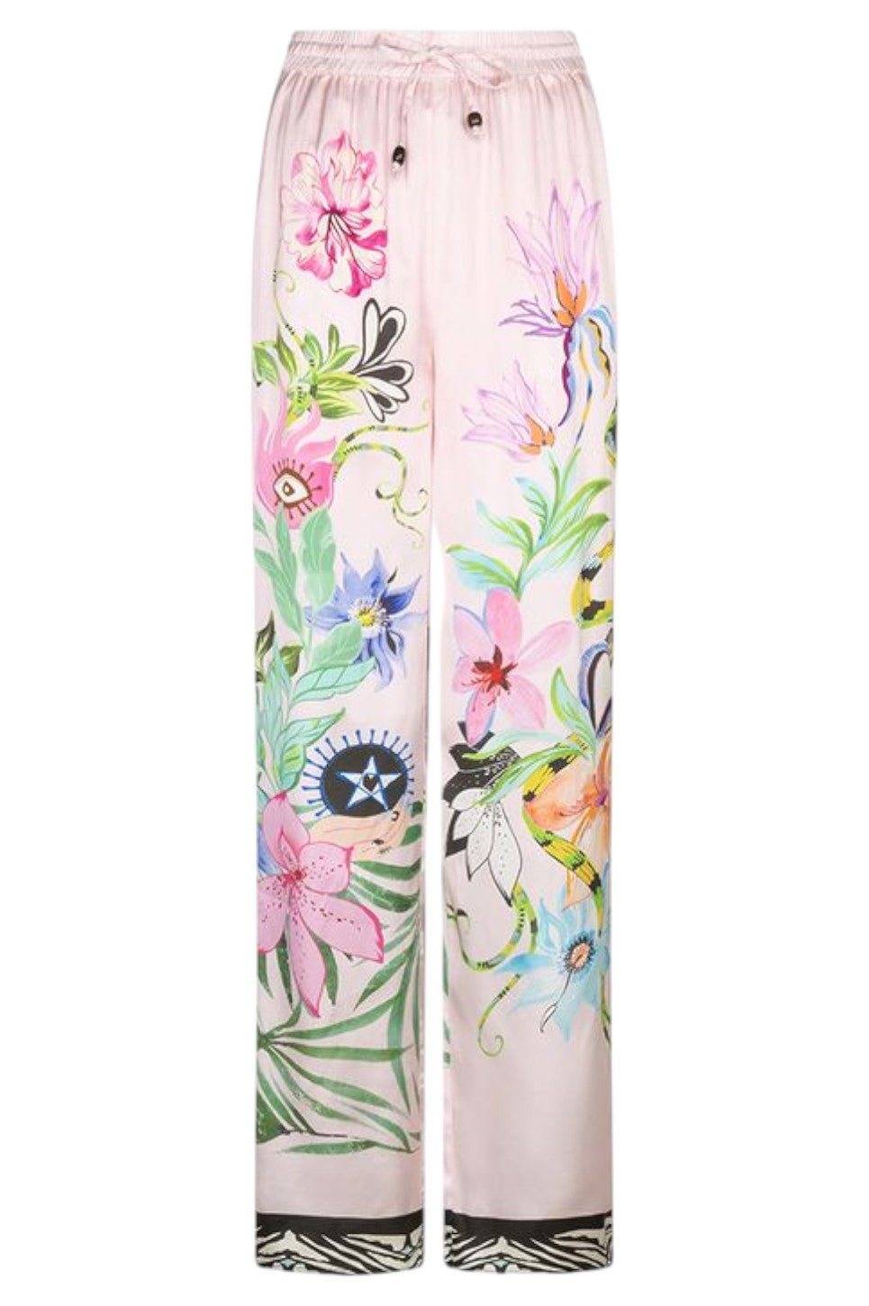 EsQualo Trousers Wide Mystic