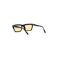 Corey, Rectangular sunglasses for men and women yellow lens UV400 protection