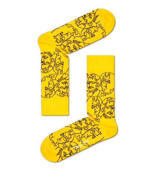 Beatles Lines Sock