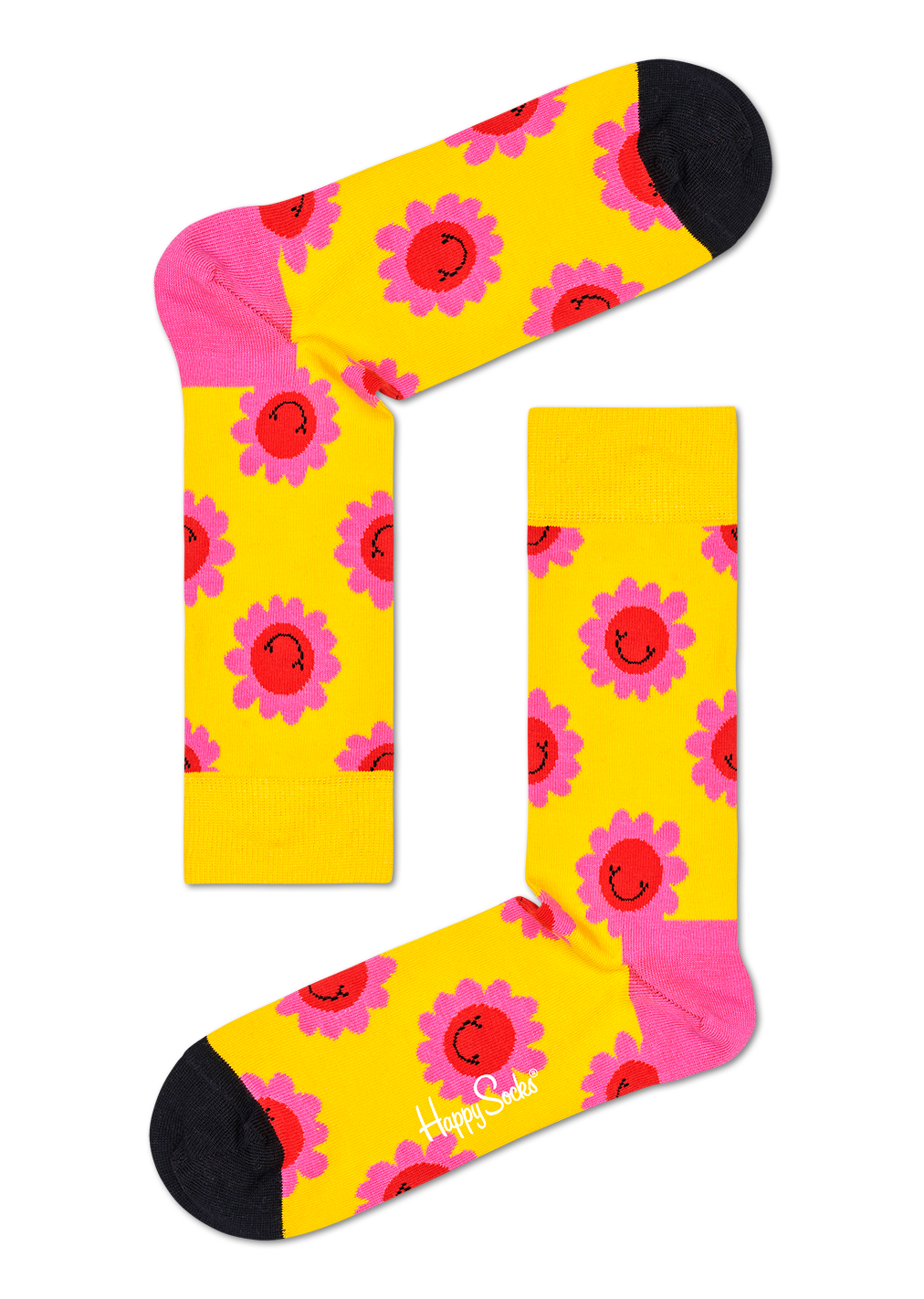 Smiley Flower Sock