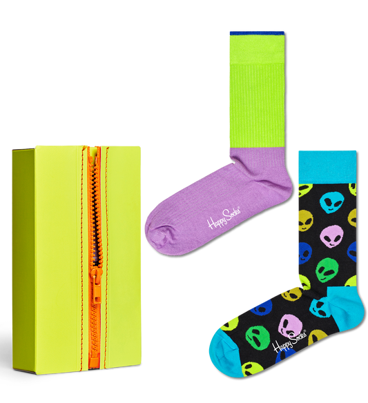 2-Pack Zip Me Up Socks Gift Set
