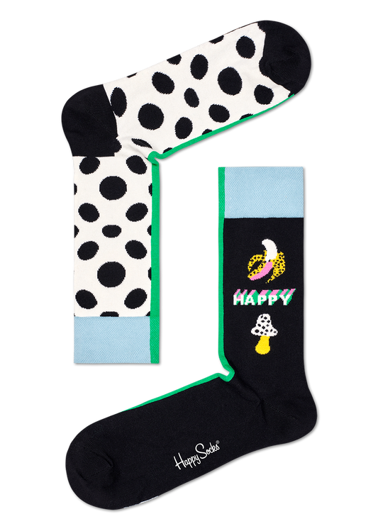 Half/half Big Dot Sock