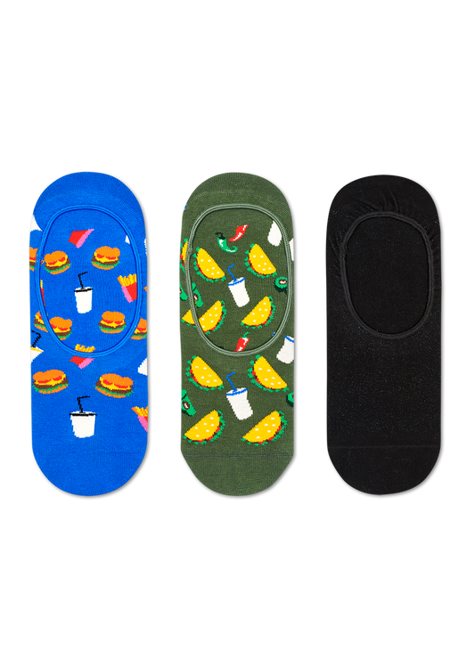 3-Pack Hamburger Liner Sock