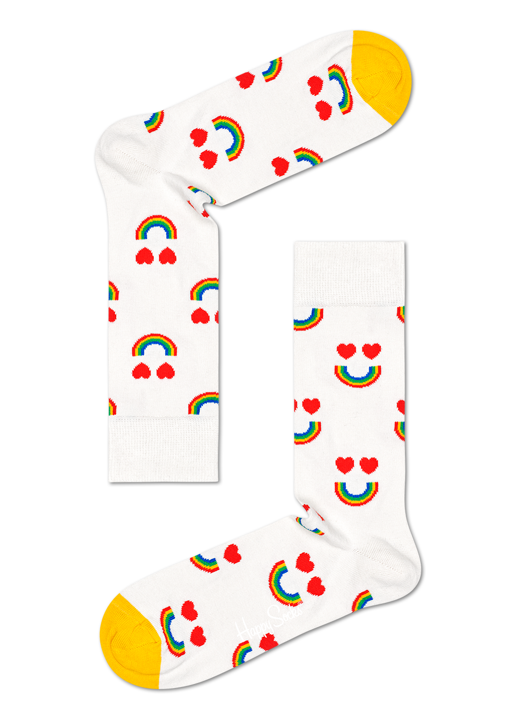 Happy Rainbow Sock