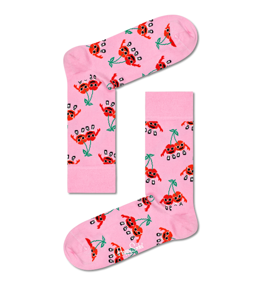 Cherry Mates Sock