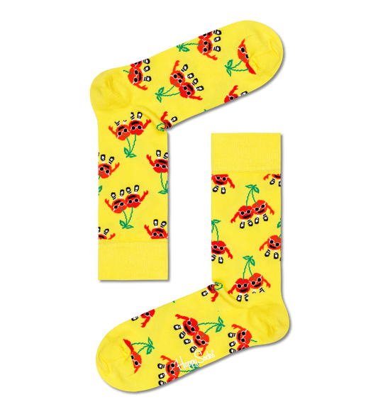 Cherry Mates Sock
