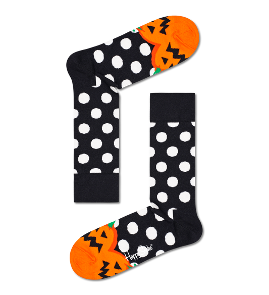 Halloween Pumpkin Sock