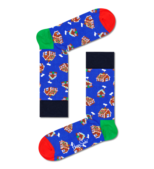 Gingerbread House Sock