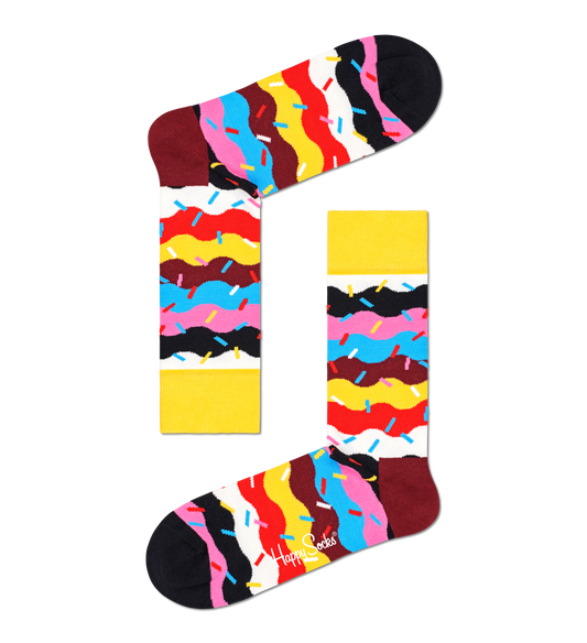 Birthday Cake Sprinkle Sock