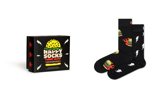 2-Pack Blast Off Burger Socks Gift Set